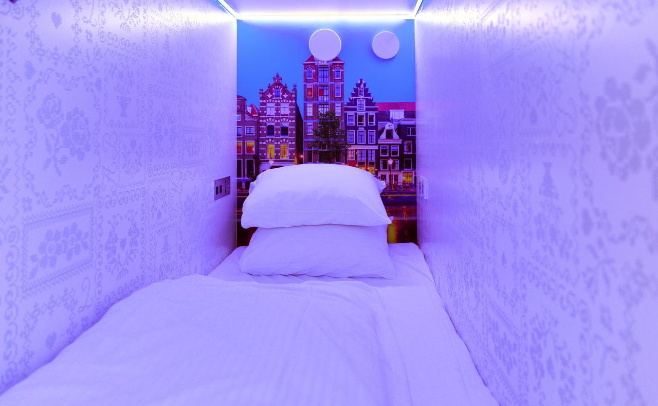 De Bedstee Boutique Capsules (Adults Only) Hotel Amszterdam Kültér fotó